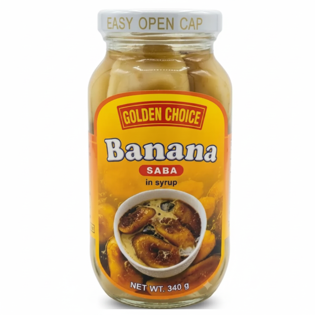 Golden Choice Banana Saba in Syrup 340g