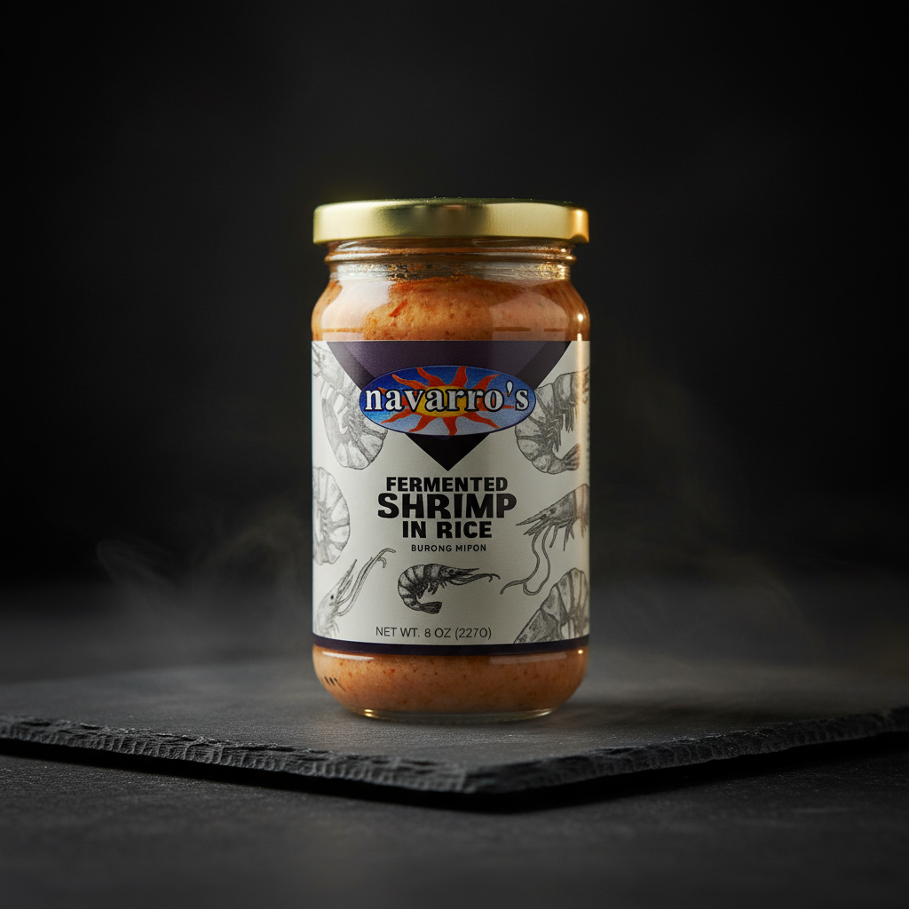 Navarro's Burong Hipon premium editorial shot