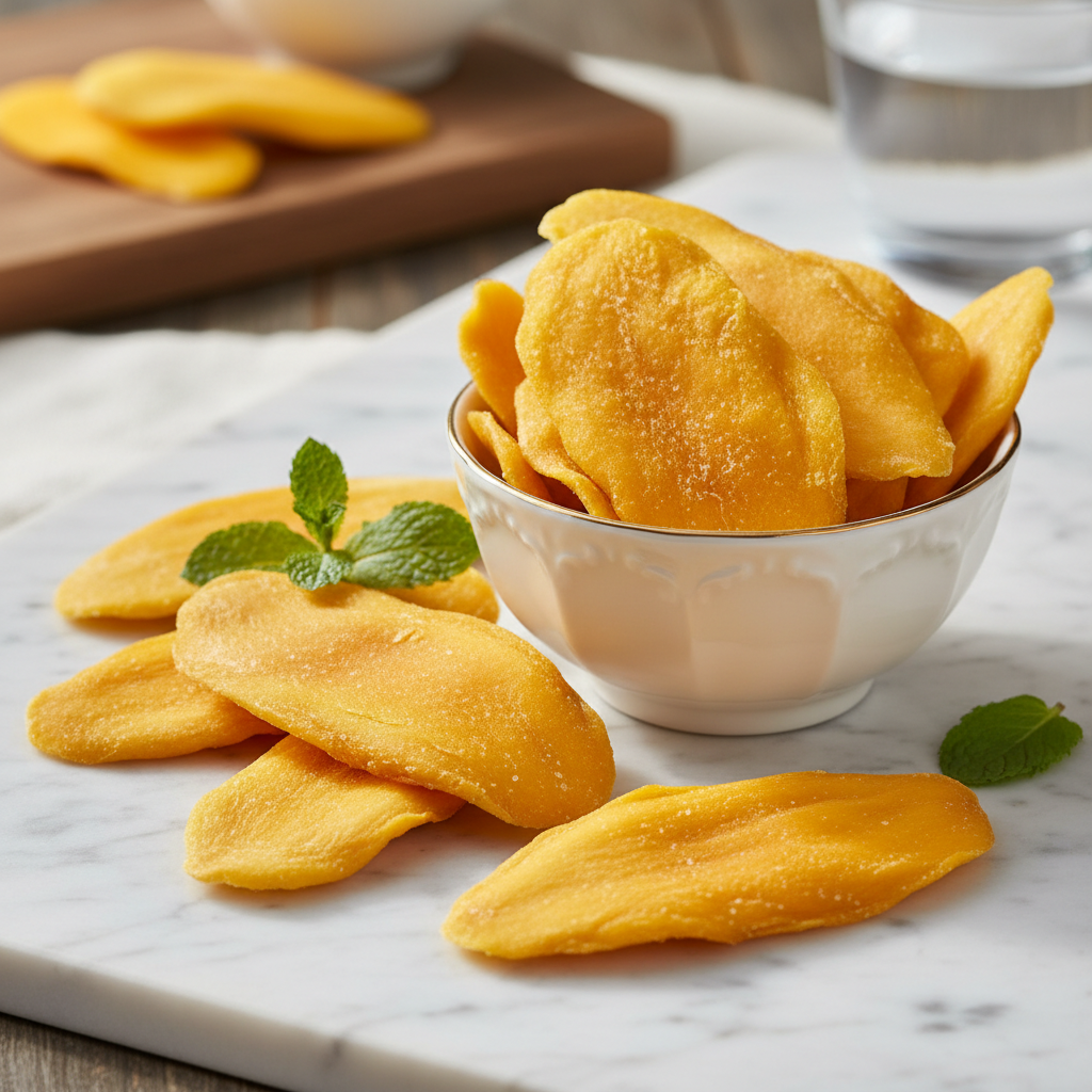 7D Premium Philippine Dried Mangoes - naturally sun-ripened