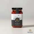 R Kitchen Chili Garlic Oil 250g glass jar with the TrolleyPH logo