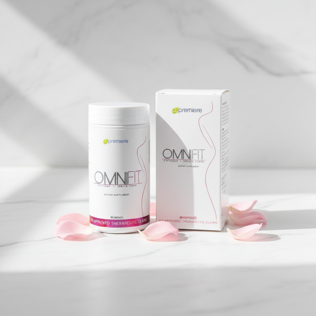 OmniFit 30 Capsules – premium lifestyle product photography