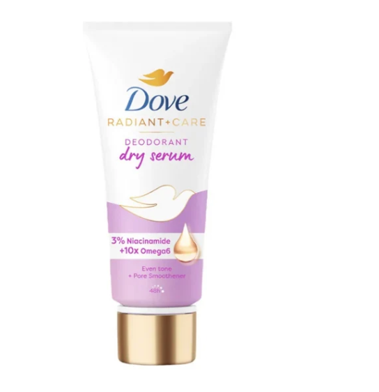 Dove Radiant Care Deodorant Dry Serum Niacinamide Omega6