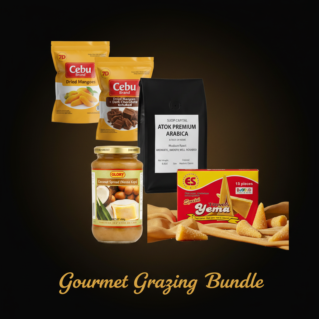 TrolleyPH Gourmet Grazing Bundle – Premium Filipino Cheeseboard Collection