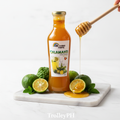 Bahaghari Calamansi Concentrate with Honey 500ml premium styled product photo with TrolleyPH branding