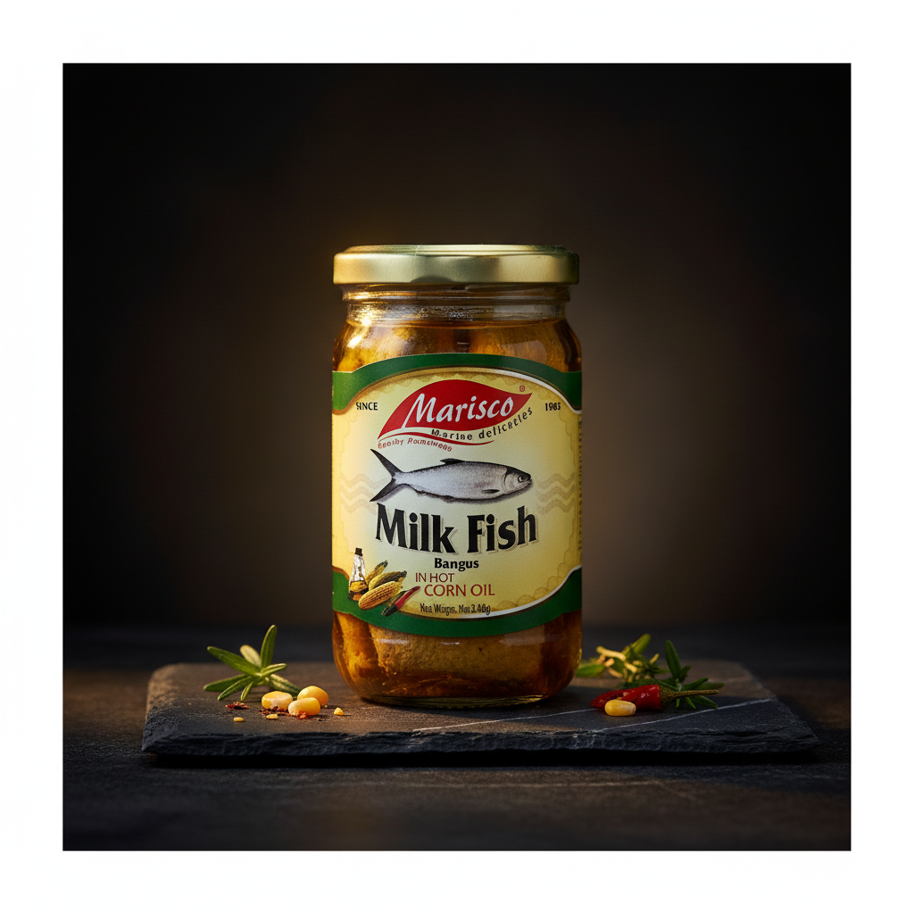 Marisco Milkfish Bangus premium editorial shot