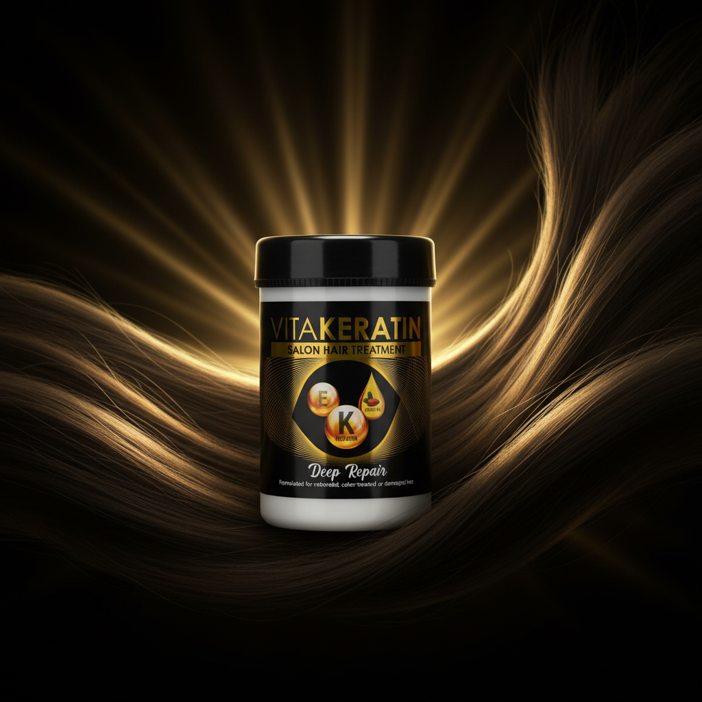 VitaKeratin Salon Hair Treatment Deep Repair with Keratin and Argan Oil