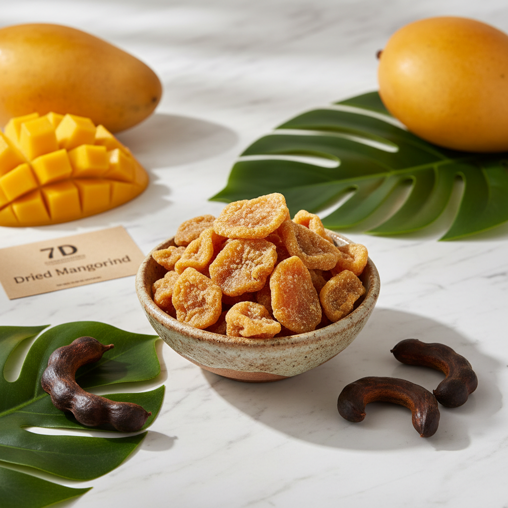 7D Premium Dried Mangorind - Mango & Tamarind Blend