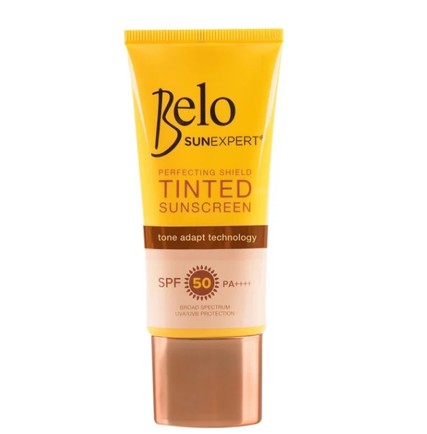 Belo SunExpert Perfecting Shield Tinted Sunscreen SPF50 PA++++ side view