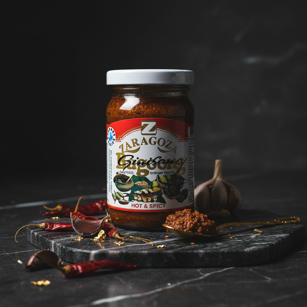 Premium Zaragoza Ginisang Bagoong product photography
