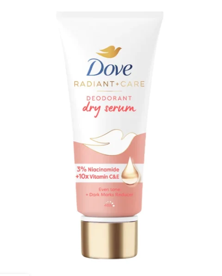 Dove Radiant Care Deodorant Dry Serum 3% Niacinamide + 10x Vitamin C&E