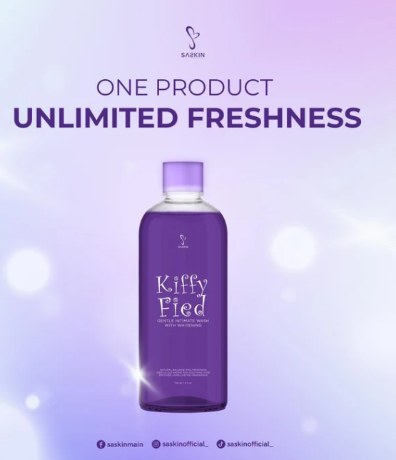 Saskin Kiffy Fied Gentle Intimate Wash