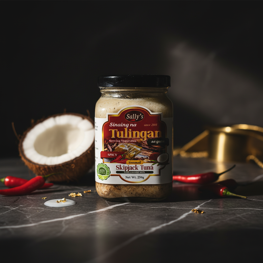 Premium Sally's Tulingan product photography