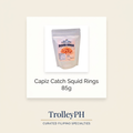 Capiz Catch Squid Rings 85g pouch with TrolleyPH branding below