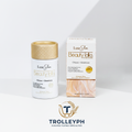 Luxe Slim Beauty Talks bottle and carton, 60 capsules, with the TrolleyPH logo below
